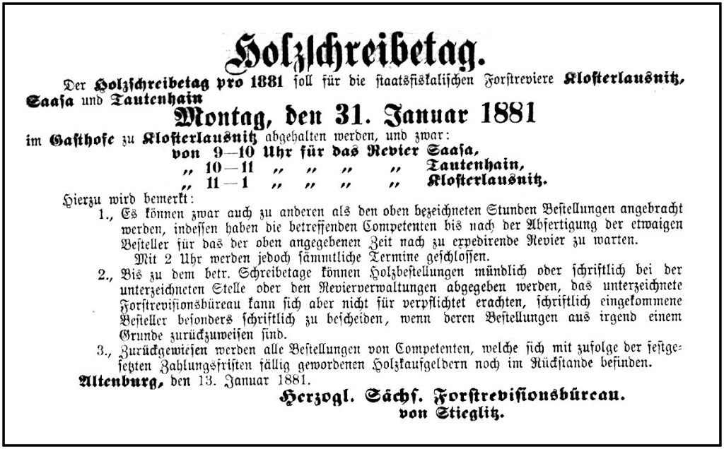 1881-01-31 Kl Holzschreibetag